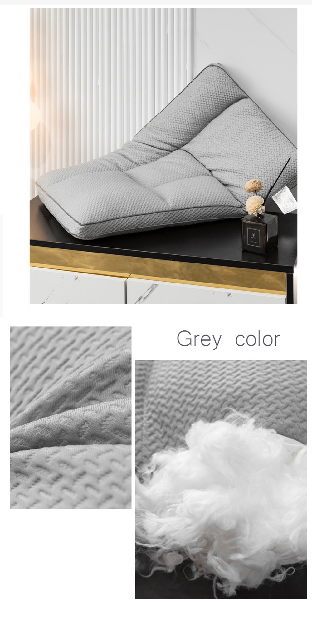 Soft Skin Fabric Pillow-11